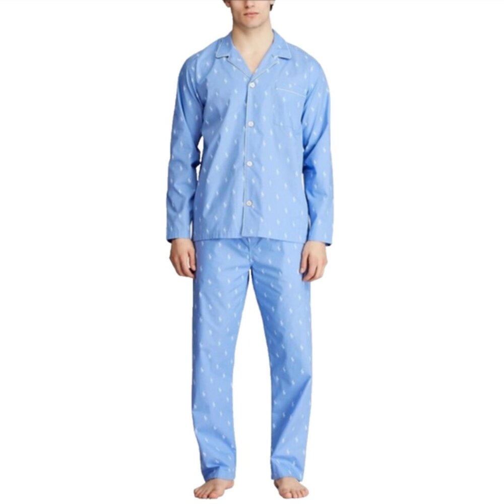Polo Ralph Lauren All Over Polo Player Pajama Set